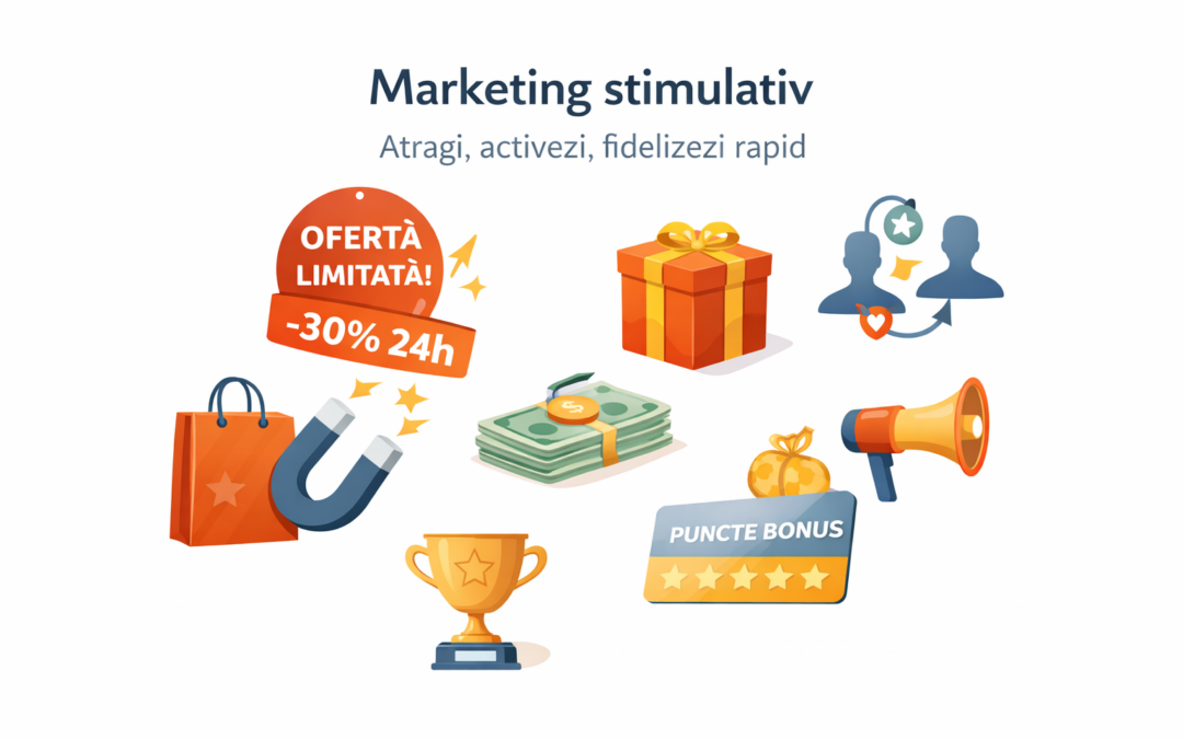 Marketing stimulativ – Cum să atragi, să activezi și să fidelizezi clienții mai rapid
